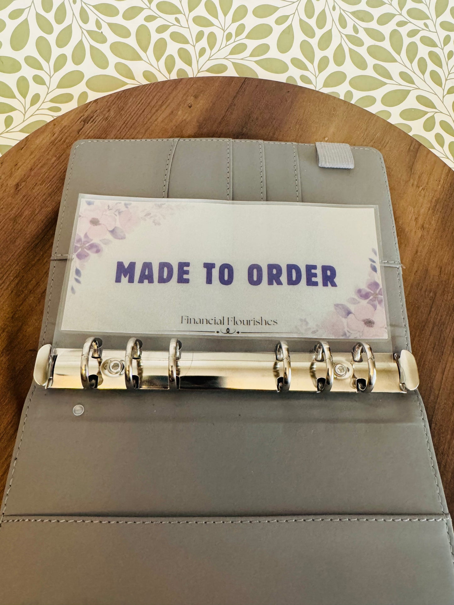 Violet Cash Envelope
