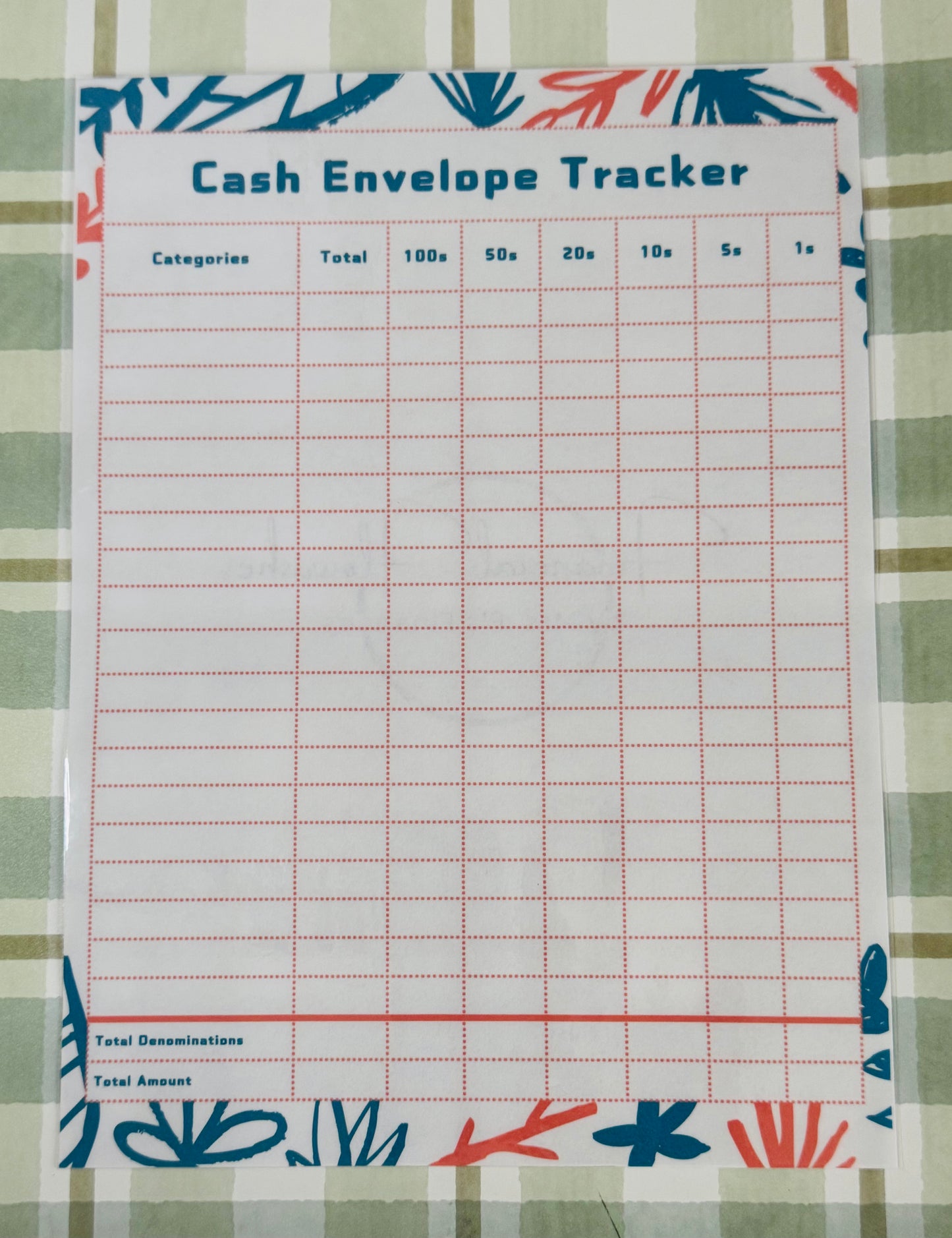 Coral Cash Tracker