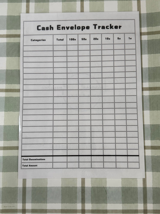 Linen Cash Tracker