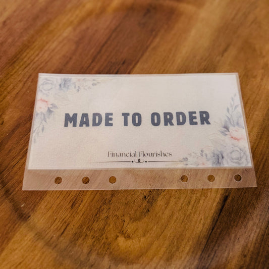 Skye Cash Envelope