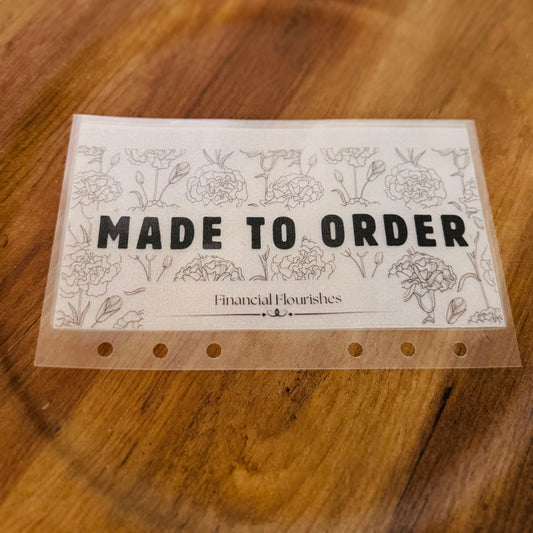 Bella Cash Envelope